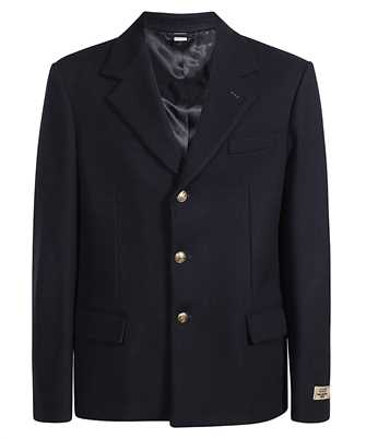 Gucci 757841 Z6995 WOOL FELT WITH GUCCI CITIES LABEL Jacket