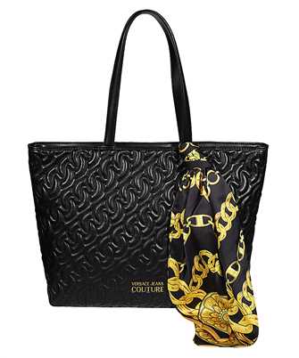 Versace Jeans Couture 75VA4BA9 ZS803 LOGO-PRINT FAUX-LEATHER TOTE Bag