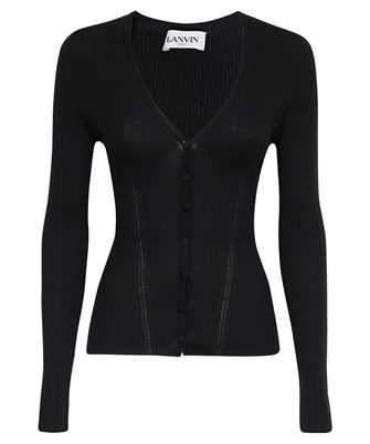 Lanvin RW CA0001 K004 A23 LONG SLEEVE V NECK Strickjacke