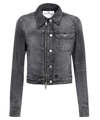 Courreges 323DBL124DE0009 SINGLE POCKET ZIP DENIM Giacca