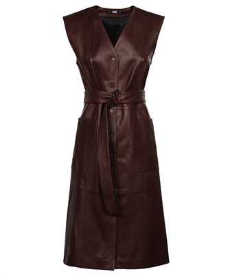 Karl Lagerfeld 216W1900 LEATHER GILET Dress