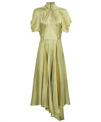 Stella McCartney 6A0218 3AU309 ASYMMETRIC TWIST-DETAIL PLEATED Dress