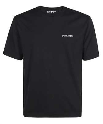 Palm Angels PMAA089F23JER001 EMBROIDERED LOGO SLIM T-shirt