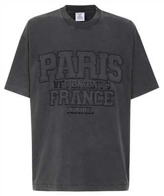 Vetements UE64TR370B XXXL PARIS LOGO Tričko