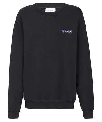 Off-White OWBA055F23JER007 EMBROIDED FLOWER ARROW CREWNECK Sweatshirt