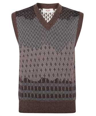 Retori 02MKNTO131 CJ02 REVERSIBILE JACQUARD Sveter