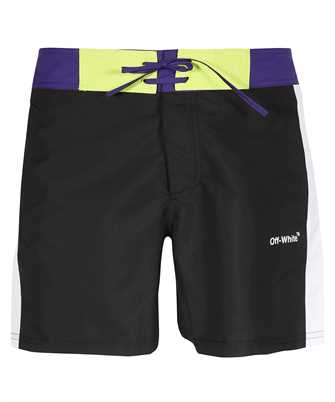 Off-White OMFD003S23FAB001 ARROW BLOCK SUNSET Swim shorts