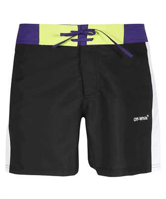 Off-White OMFD003S23FAB001 ARROW BLOCK SUNSET Badeshorts