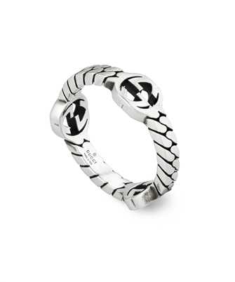 Gucci Jewelry Silver JWL YBC661523001024 INTERLOCKING 2.4 INCHES Ring