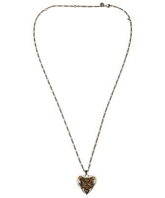 Alexander McQueen 640268 J160Z HEART PENDANT Nhrdelnk