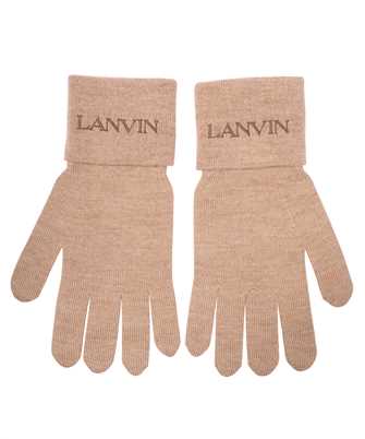 Lanvin 6LGUAN U7132 LOGO-EMBROIDERED WOOL Handschuhe