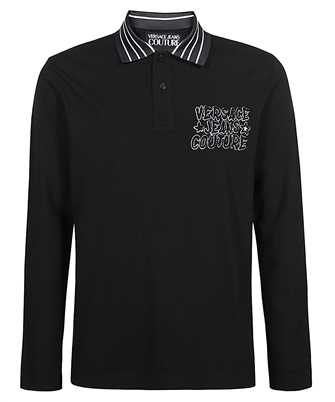 Versace Jeans Couture 75GAGT12 CJ01T LOGO DRIPP EMBROIDERED T-shirt