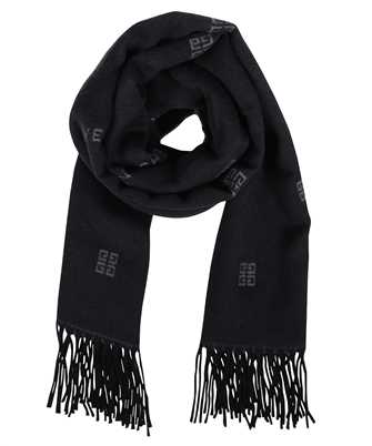 Givenchy BP006T P0LR LOGO INTARSIA-KNIT LOGO Scarf