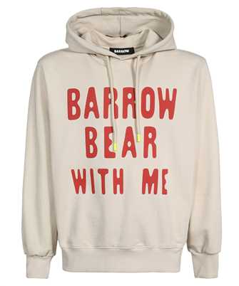 Barrow F3BWUAHS133 LOGO-PRINT COTTON Mikina