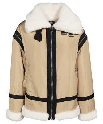Karl Lagerfeld 226W1561 CARA LOVES KARL CONVERTIBLE FAUX-FUR BIKER Jacket