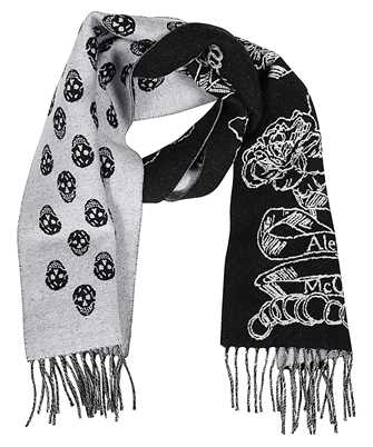 Alexander McQueen 755076 3200Q RIBBON REVERSE Scarf