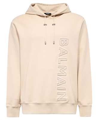 Balmain BH0JT046BC22 EMBOSSED Felpa