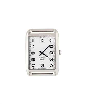 Tom Ford Timepieces TFT001 010 WHITE DIAL 44X30 POLISHED STAINLESS STEEL Uhr