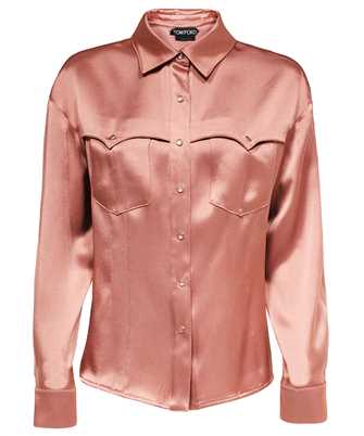 Tom Ford CAD026 DEX186 SATIN WESTERN Shirt