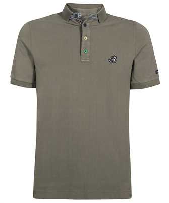 Mason's 2FT3520 PIB15 LEOPARDI IN COTTON DETAILS Polo