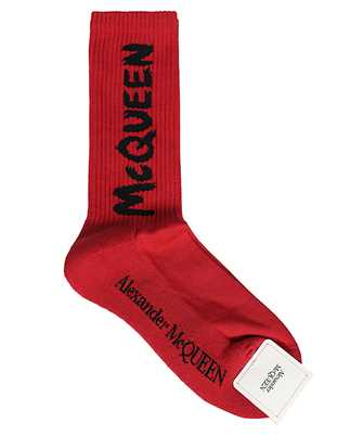 Alexander McQueen 660273 4D33Q GRAFFITI Socken