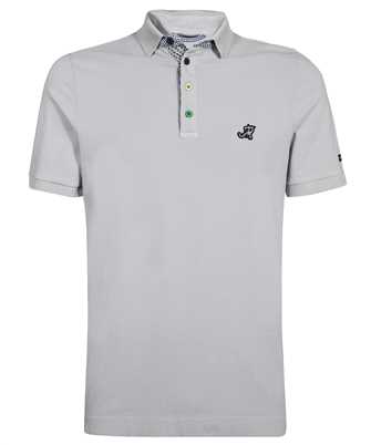 Mason's 2FT3520 PIB15 LEOPARDI IN COTTON DETAILS Polo