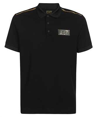 EA7 6RPF10 PJRYZ LOGO-PATCH COTTON Polo