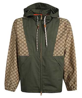 Gucci 742813 Z8BIW GG COTTON CANVAS ZIP Jacket