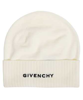 Givenchy BPZ06V P0DB EMBROIDERED-LOGO WOOL Beanie