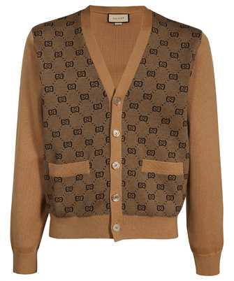 Gucci 716148 XKCLO ALL-OVER GG-PRINT Strickjacke