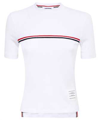 Thom Browne FJS143A J0066 HIGH TWIST RIB STRIPE T-shirt