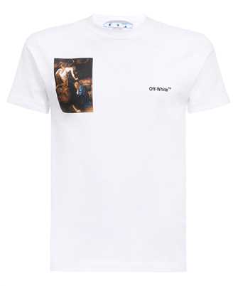 Off-White OMAA027C99JER011 CARAVAG LUTE SLIM T-shirt