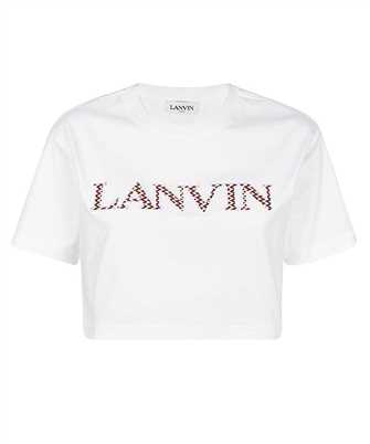 Lanvin RW TS0012 J207 P24 CURB EMBROIDERED CROPPED T-Shirt
