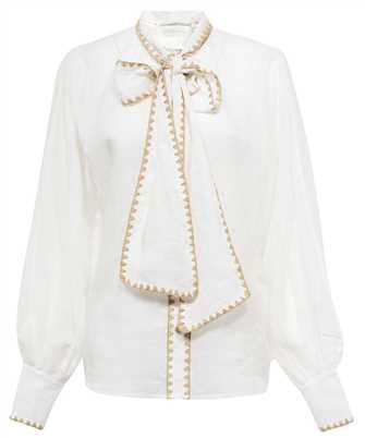 Zimmermann 7387TSS231 DEVI TIE NECK Camicia