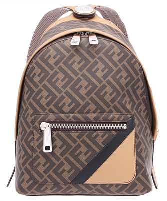 Fendi 7VZ077 A9XS CHIODO SMALL DIAGONAL Zaino