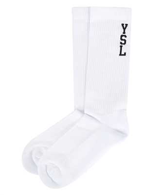 Saint Laurent 667500 Y75EP JACQUARD Socks