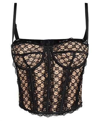 Gucci 680996 XUAIM GG NET CORSET Top