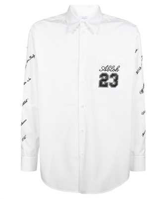 Off-White OMGE004S24FAB002 23 LOGO HEAVYCOT Shirt