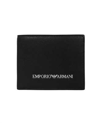 Emporio Armani Y4R168 Y020V SAFFIANO-PRINT REGENERATED-LEATHER Wallet