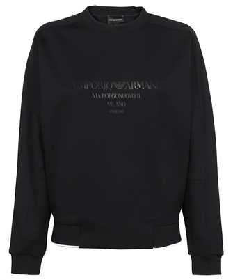 Emporio Armani 3R2M7K 2JRKZ LOGO-EMBELLISHED KNIT Mikina