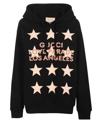 Gucci 615061 XJEQO COTTON JERSEY Hoodie