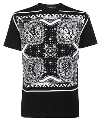 Dolce & Gabbana G8KBAT G7DED BANDANA-PRINT T-Shirt