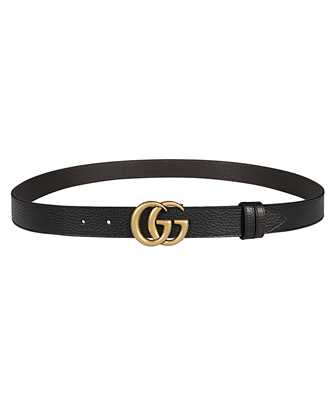 Gucci 643847 CAO2T DOUBLE G REVERSIBLE THIN Belt