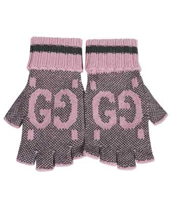 Gucci 726586 3G344 GG CASHMERE FINGERLESS Gloves