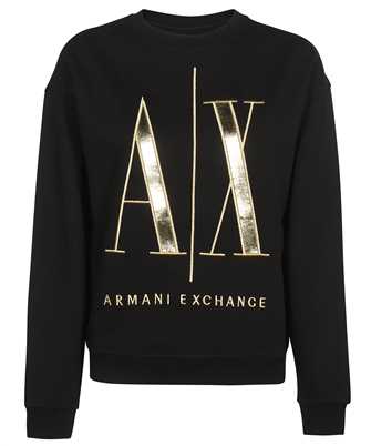 Armani Exchange 8NYM07 YJ68Z ICON LOGO CREW NECK Sweatshirt