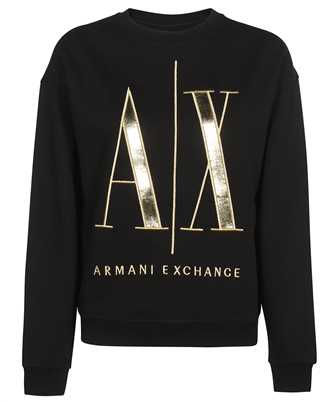 Armani Exchange 8NYM07 YJ68Z ICON LOGO CREW NECK Felpa