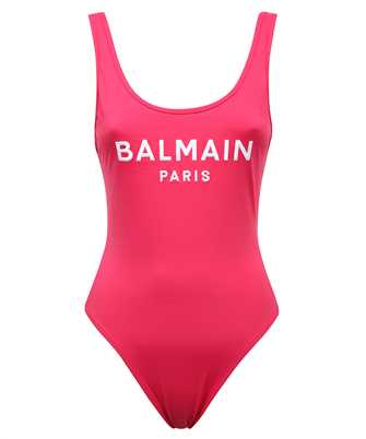 Balmain BKBG71780 EMBROIDERED-LOGO SCOOP-BACK Costume da bagno