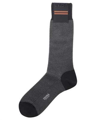 Zegna N5V405790 POINTILLISM Socken