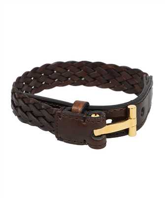 Tom Ford JM0001T WCABR WOVEN CALF LEATHER Armband