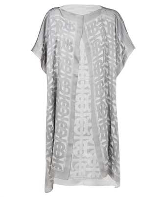 Burberry 8057422 MONOGRAM PRINT SILK CHIFFON JACQUARD Cape